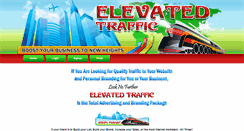 Desktop Screenshot of elevatedtraffic.com